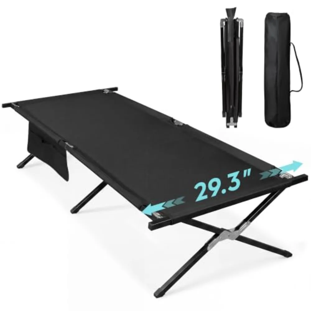 Army Camping Cots with Carry Bag for Adults Sleeping