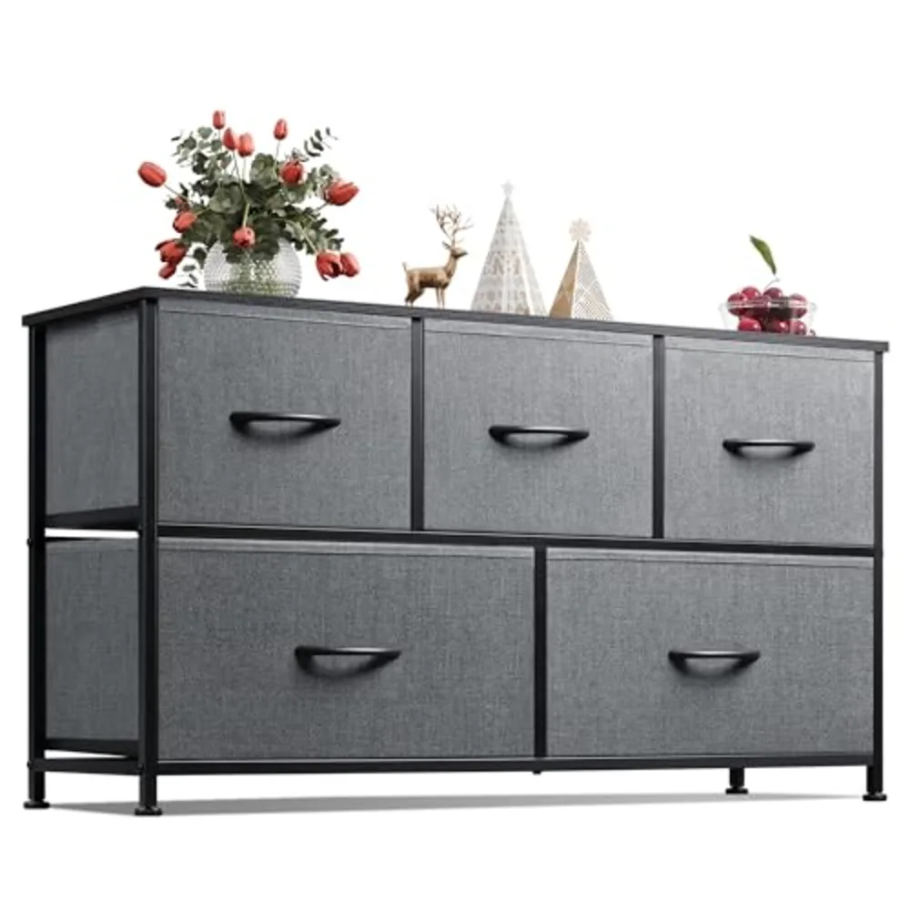 Dresser for Bedroom with 5 Drawers