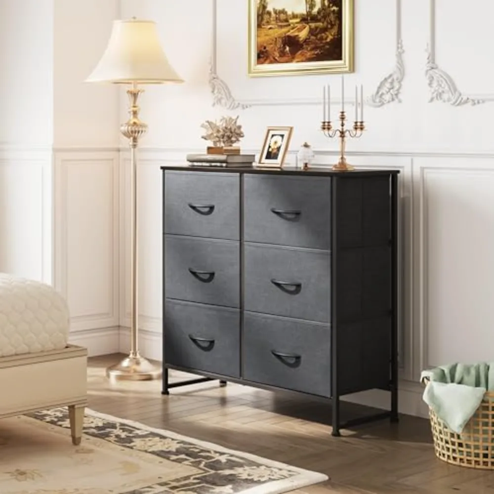 Dresser for Bedroom with 6 Drawers, view 4