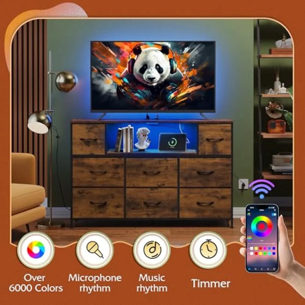 Dresser TV Stand for 45, view 5