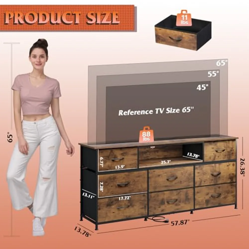 Dresser TV Stand for 50, view 2
