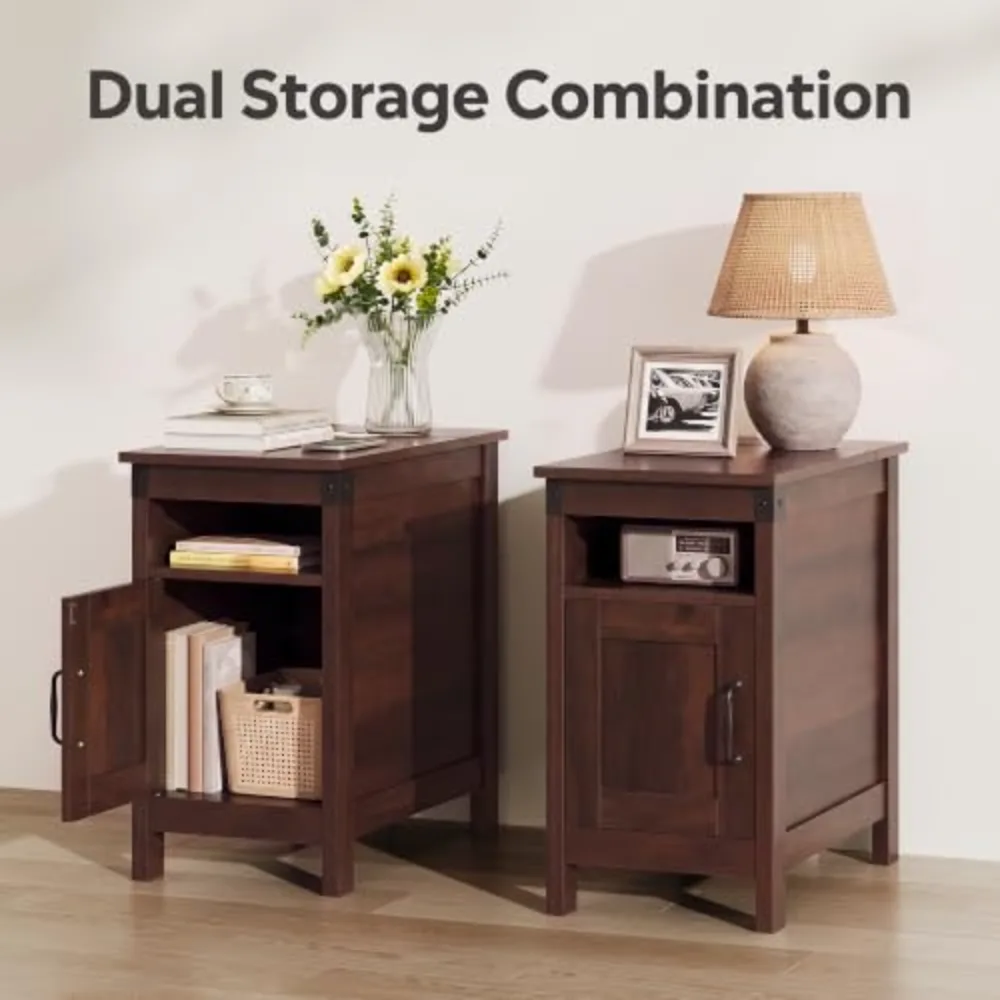 End Table with Charging Station, view 4