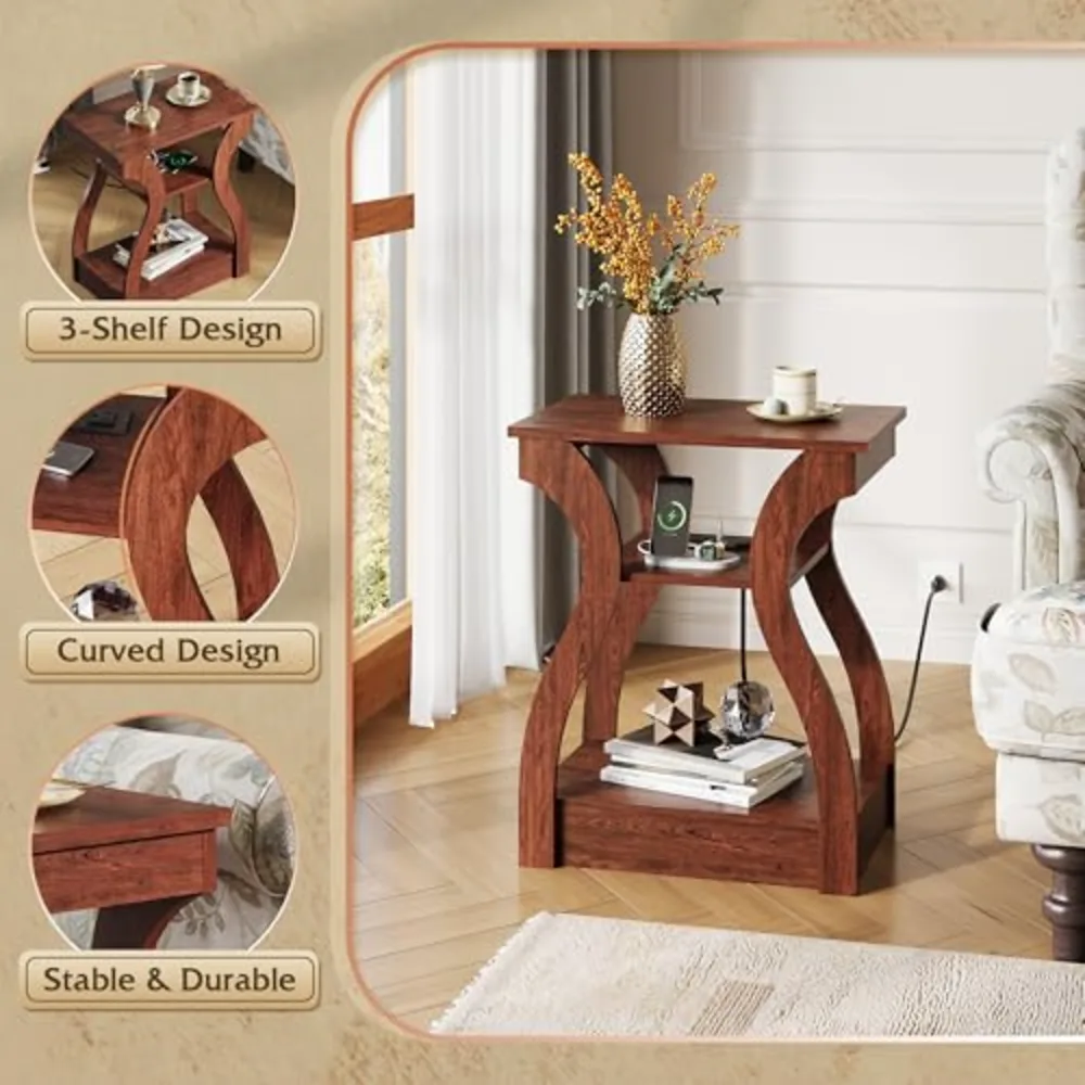 End Tables Living Room Set of 2, view 5