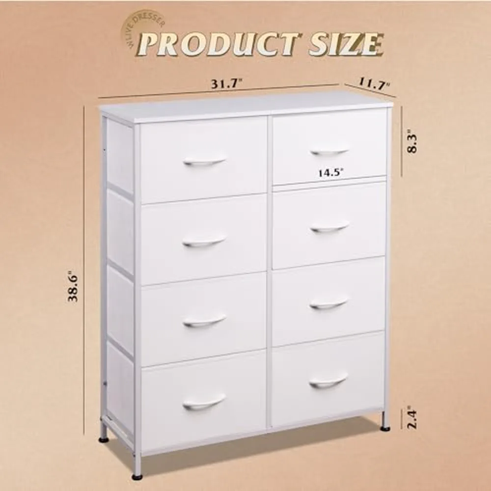 Fabric Dresser for Bedroom, view 3