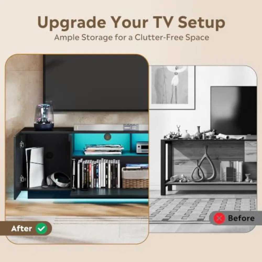 LED TV Stand for 55/60/65 Inch TVs, view 5