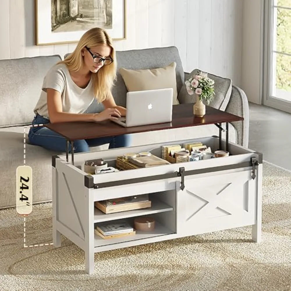 Lift Top Coffee Table, view 5