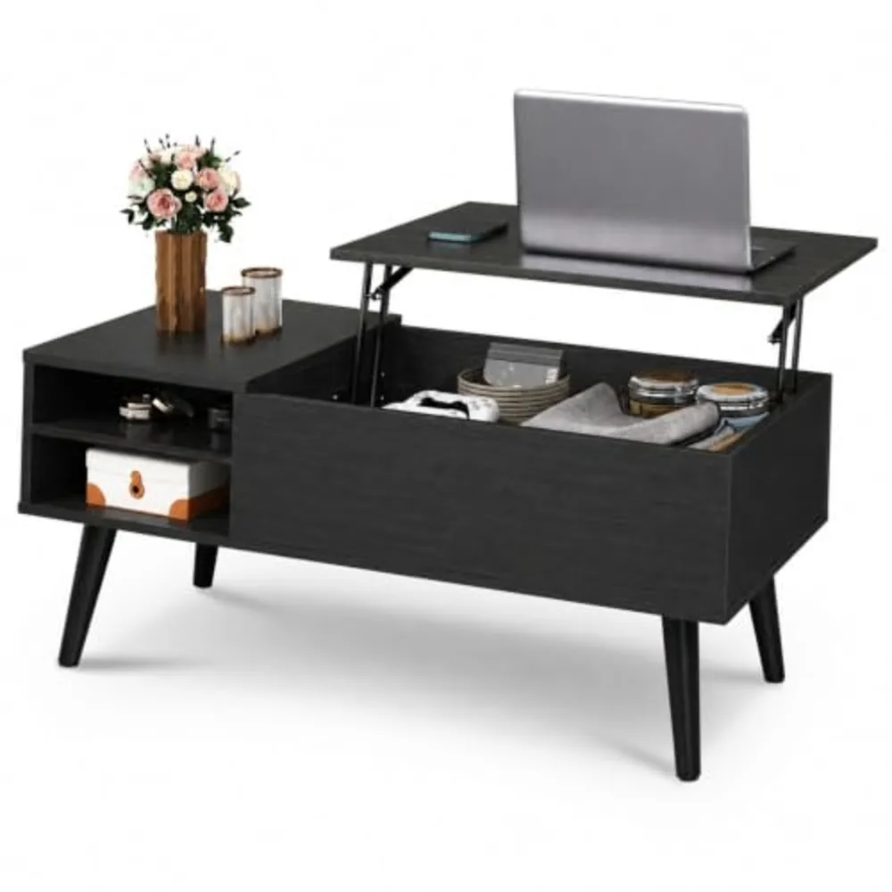 Lift Top Coffee Table with Hidden Storage