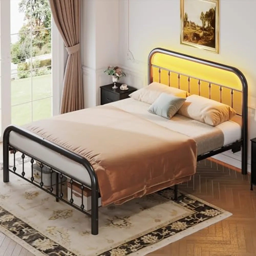 Metal Platform Bed Frame, view 5