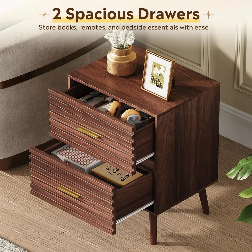 Mid Century Modern Nightstand, view 6