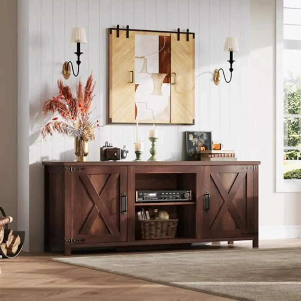 Modern Farmhouse TV Stand for TVs up to 65", view 4