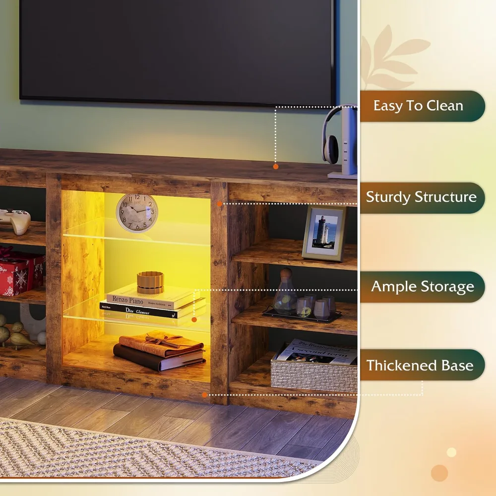 Modern TV Stand for 65 Inch TV, view 6