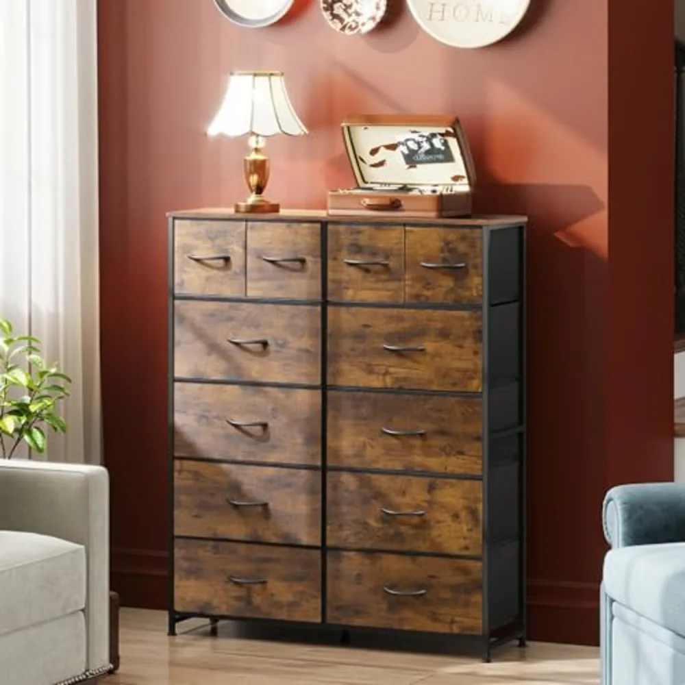 Tall Dresser for Bedroom with 12 Drawers, view 4