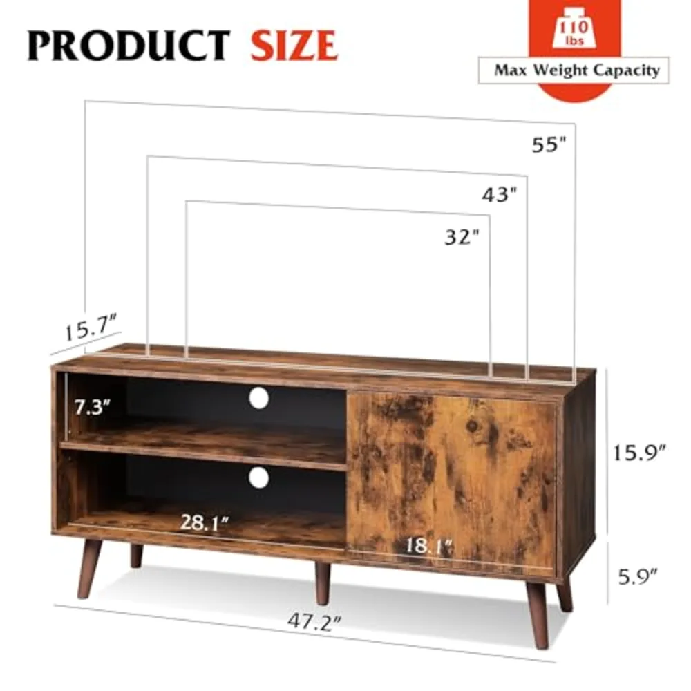 TV Stand for 55 Inch TVs, view 3