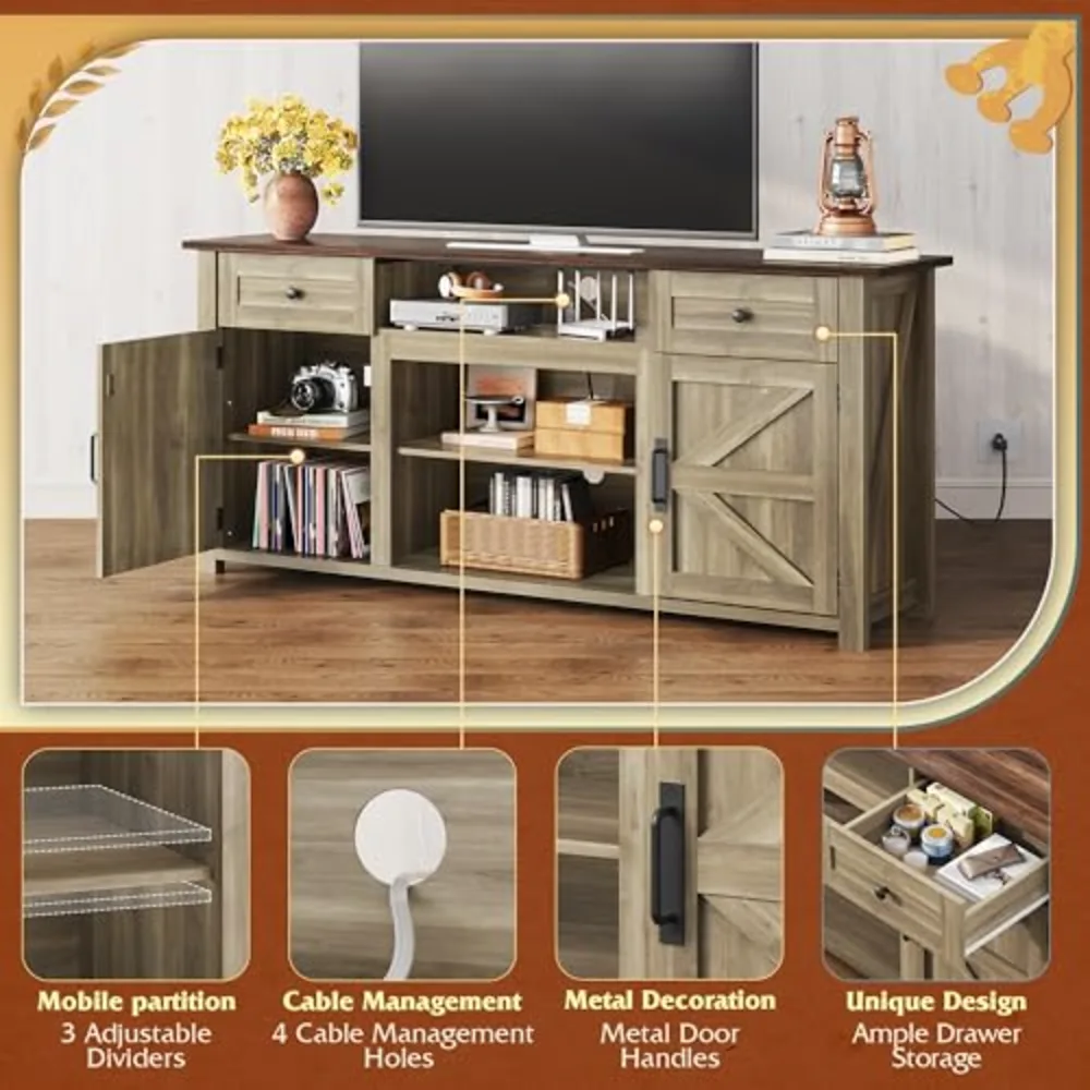 TV Stand for 75 Inch TV, view 5