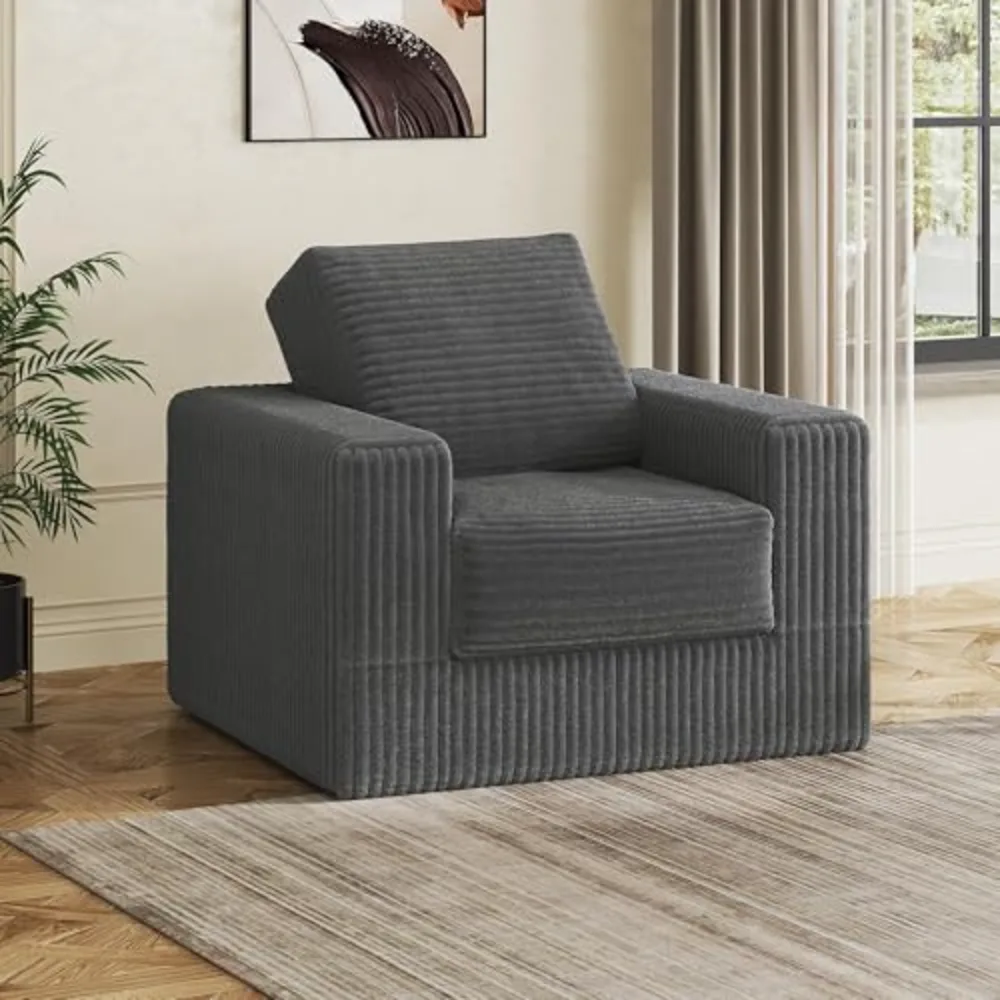 WLIVE 35'' Boneless Chair for Living Room