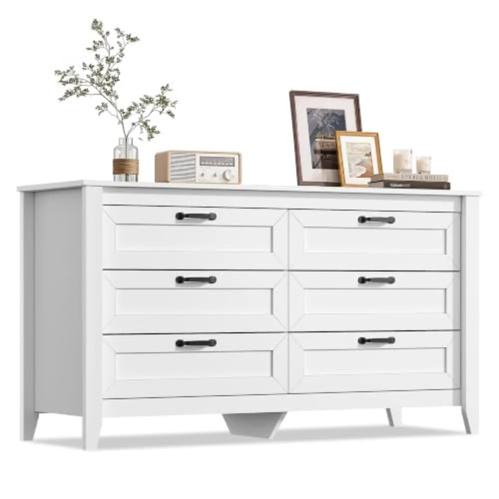 WLIVE 54" Dresser for Bedroom