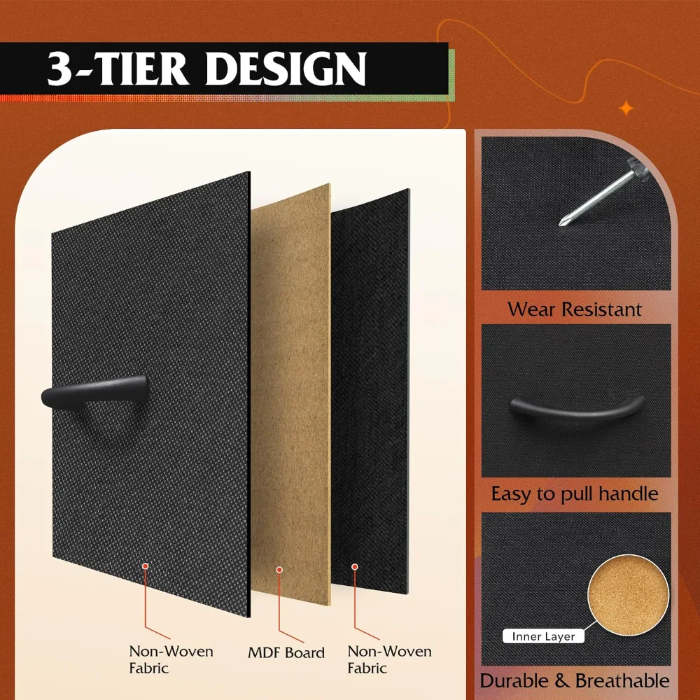 WLIVE 63''W Dresser for Bedroom, view 6