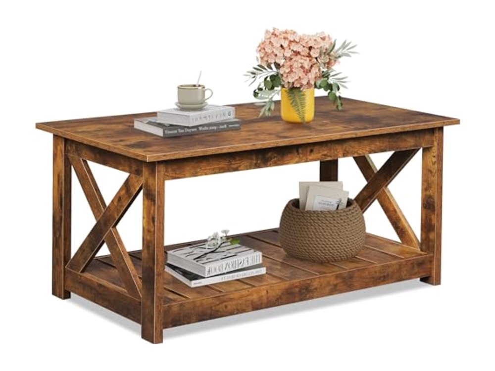 Farmhouse Coffee Table for Living Room