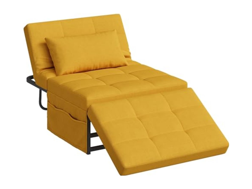 Folding Ottoman Bed Sleeper Chair