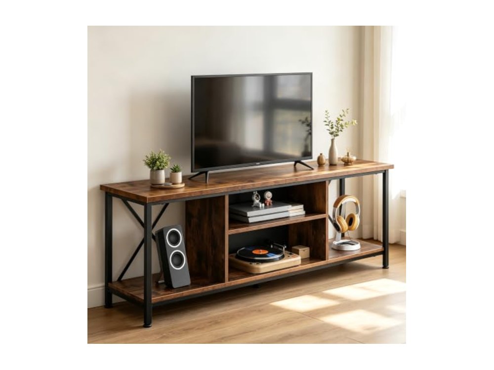Industrial TV Stand for Up to 65 inch TV
