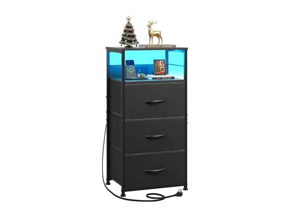 Nightstand with Charging Station