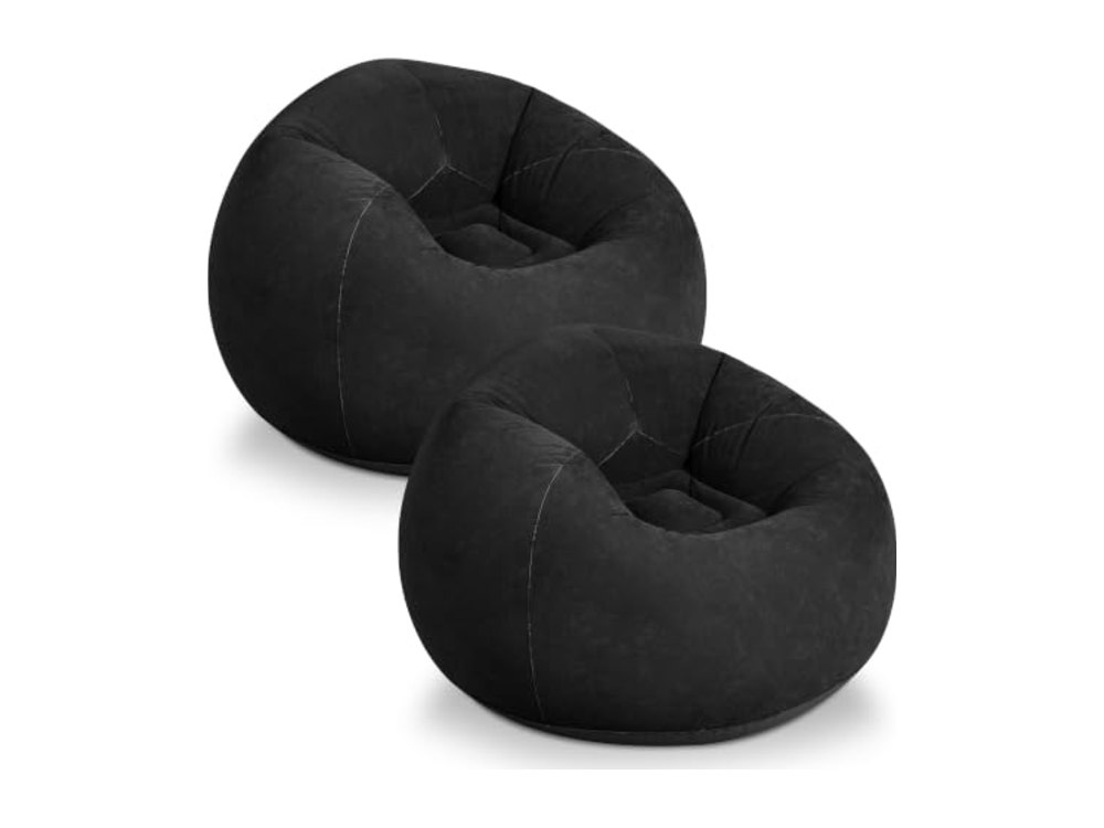 WLIVE 2 Pcs Inflatable Bean Bag Chair for Kids Adults