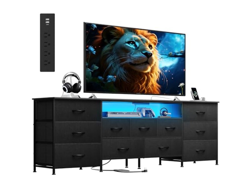 WLIVE 75.5" TV Stand for 65