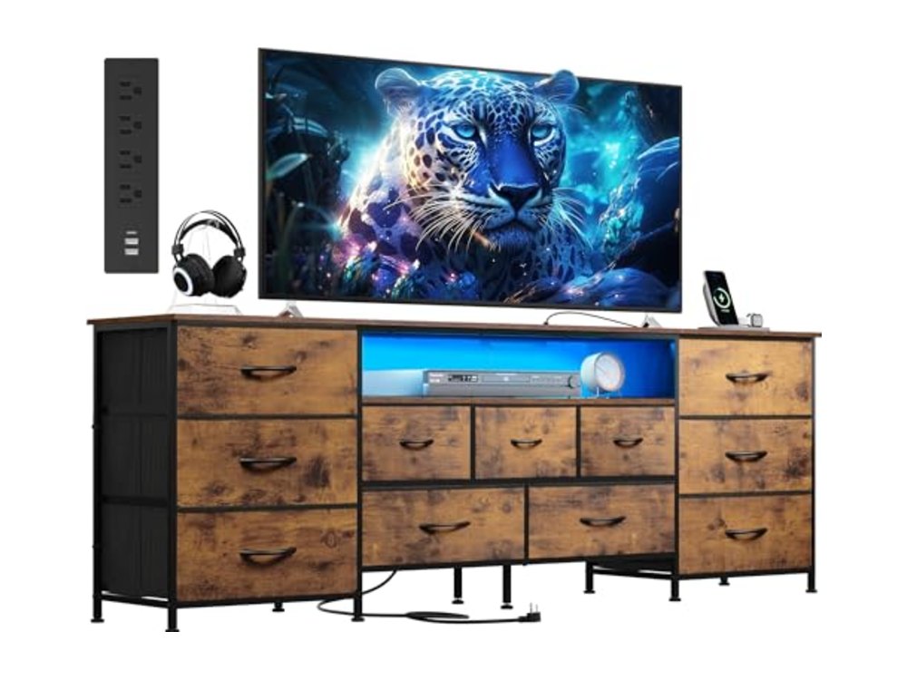 WLIVE 75.5" TV Stand for 65